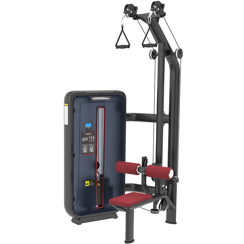 康强商用健身房专用器械力量器械专项器械无氧健身器械 6020双滑轮背肌训练器