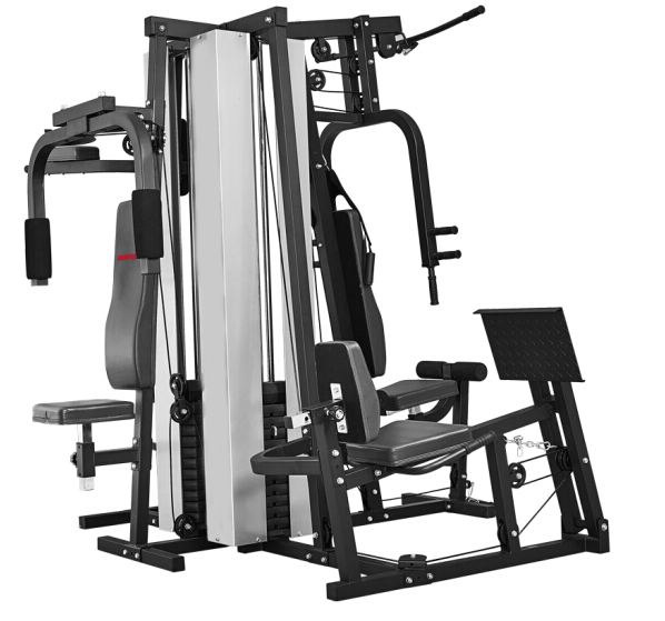 澳沃OURSLIFE综合训练器五人站多功能健身房力量训练器健身器材G904 五人站健身器材上门安装