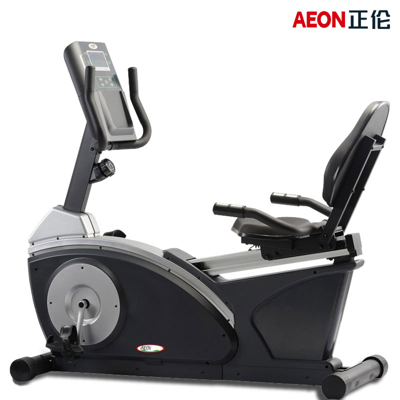 AEON正伦原装进口8650R商用卧式健身车 靠背式脚踏车
