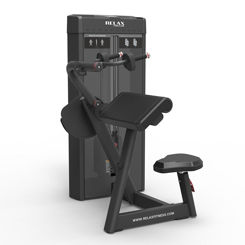 英吉多 RELAX 坐姿三头肌前压训练器 Triceps Extension PC2008 商用健身