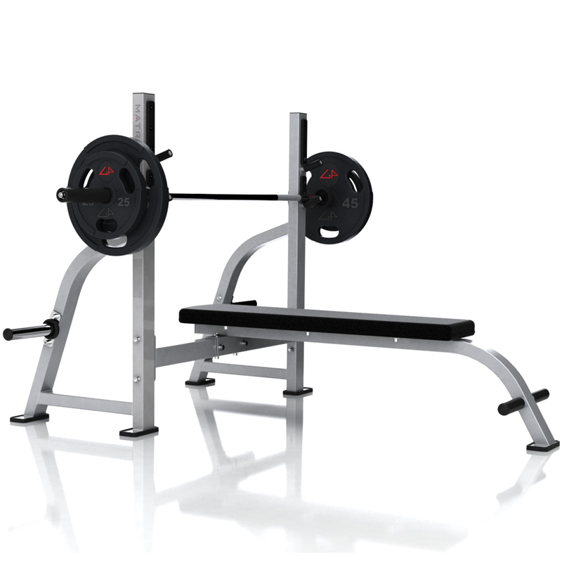 乔山MATRIX系列 奥林匹克平椅 G1-FW163商用综合训练器健身房专用健身器材