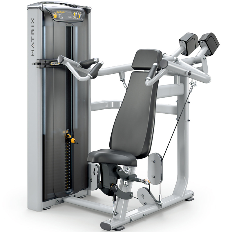 乔山MATRIX系列 双轴式肩部推举机 VS-S23商用综合训练器健身房专用健身器材